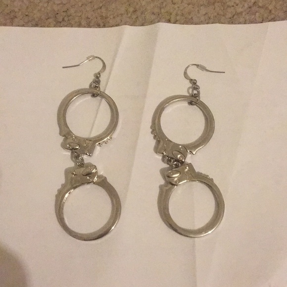 Hot Topic Jewelry - Handcuff earrings